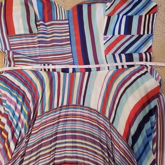 Parker Magna Stripe Dress, Sz S - Picture 5 of 16